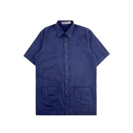 訂製寶藍色工業制服襯衫     筆插設計    工業制服中心  D381 訂製寶藍色工業制服襯衫     筆插設計    工業制服中心  D381